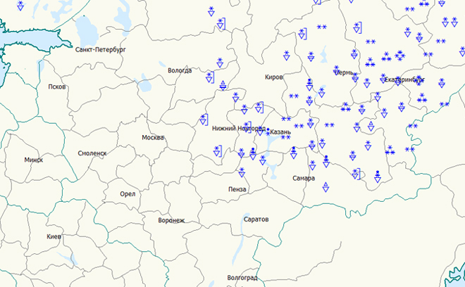 Средняя полоса европейской части